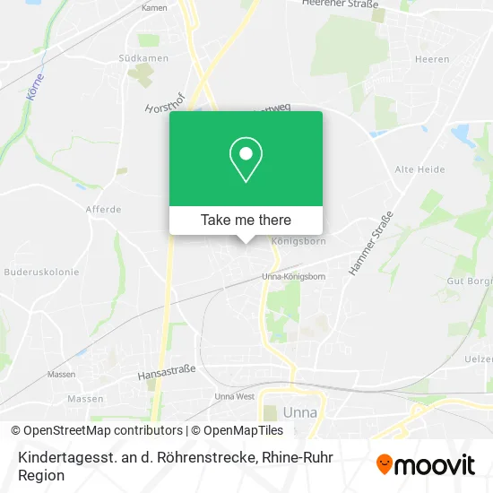 Карта Kindertagesst. an d. Röhrenstrecke