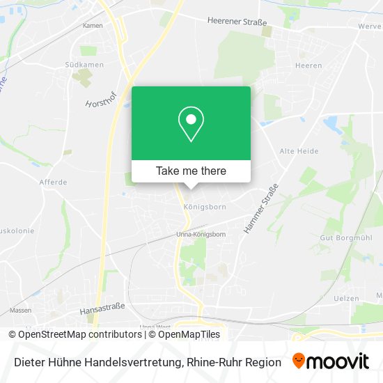 Dieter Hühne Handelsvertretung map