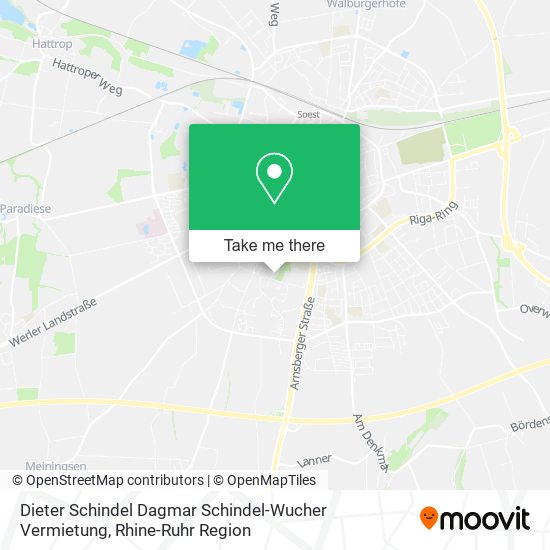 Dieter Schindel Dagmar Schindel-Wucher Vermietung map