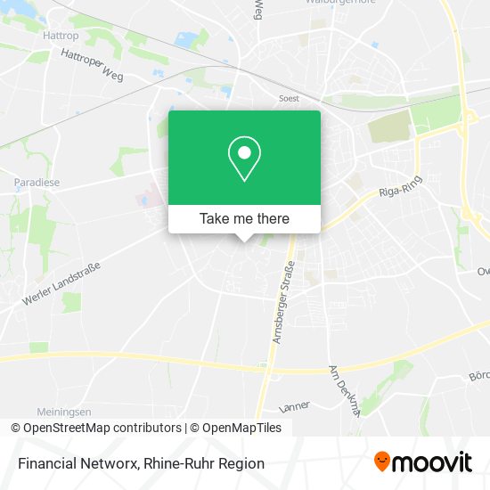 Карта Financial Networx