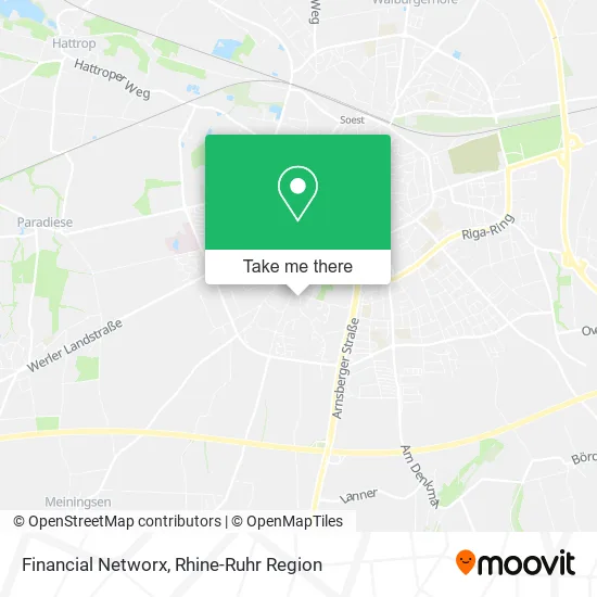 Карта Financial Networx