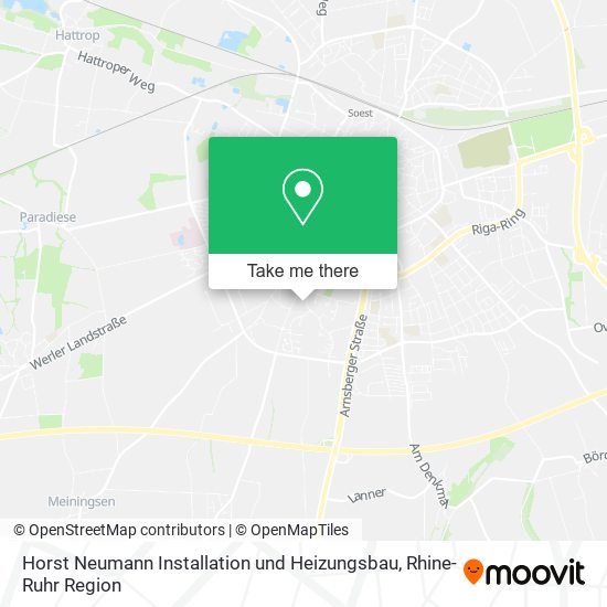 Horst Neumann Installation und Heizungsbau map