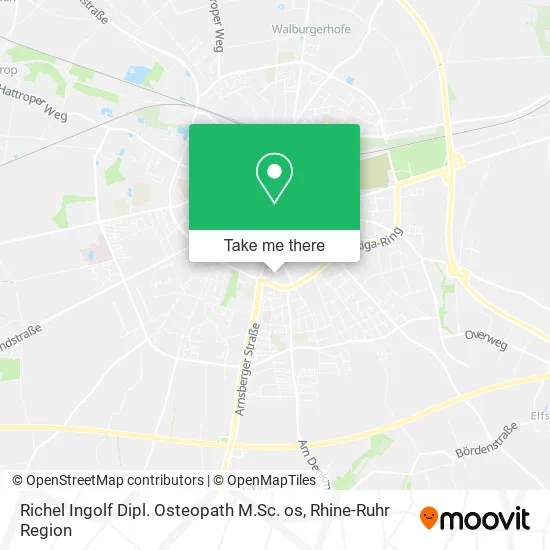 Карта Richel Ingolf Dipl. Osteopath M.Sc. os