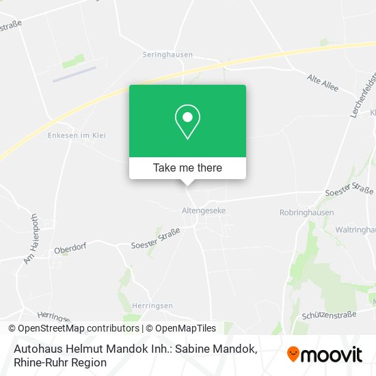 Autohaus Helmut Mandok Inh.: Sabine Mandok map
