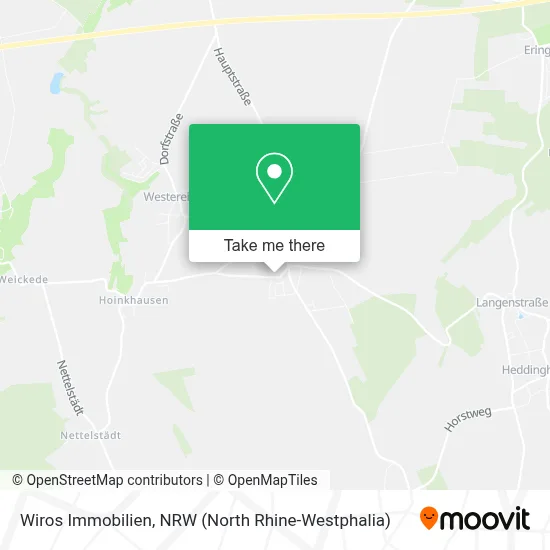 Wiros Immobilien map