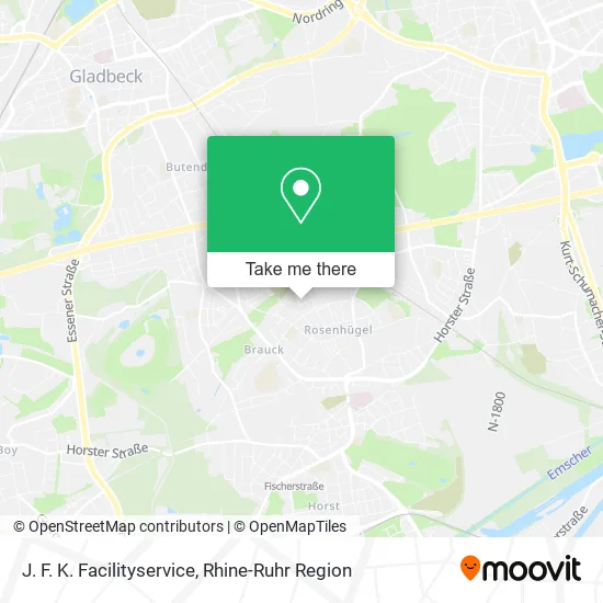 J. F. K. Facilityservice map