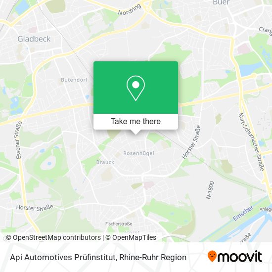 Api Automotives Prüfinstitut map