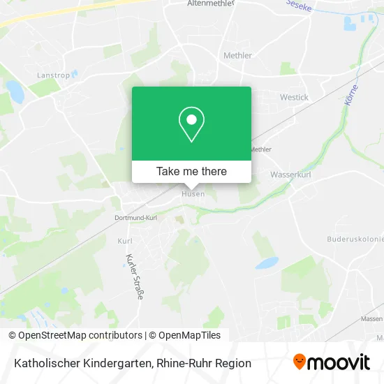 Katholischer Kindergarten map