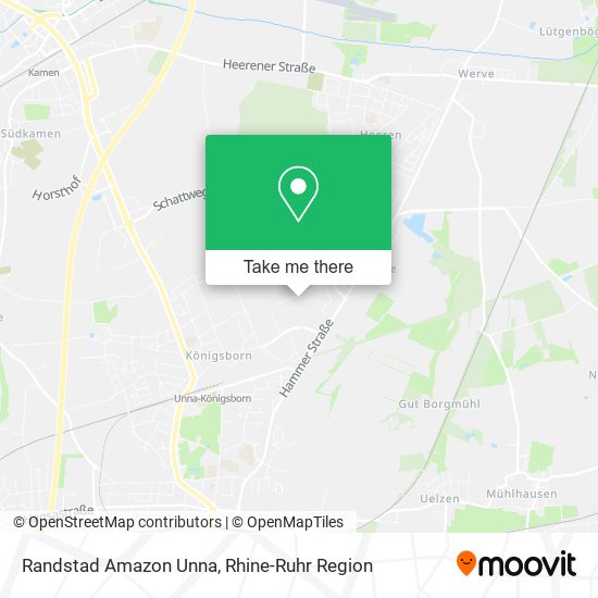 Карта Randstad Amazon Unna