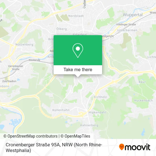 Карта Cronenberger Straße 95A