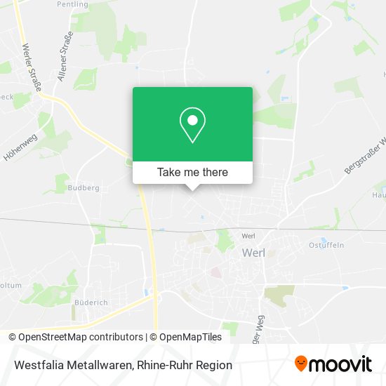 Westfalia Metallwaren map
