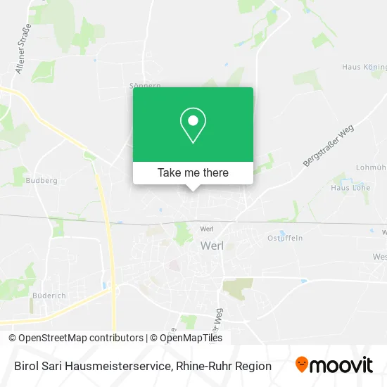 Карта Birol Sari Hausmeisterservice