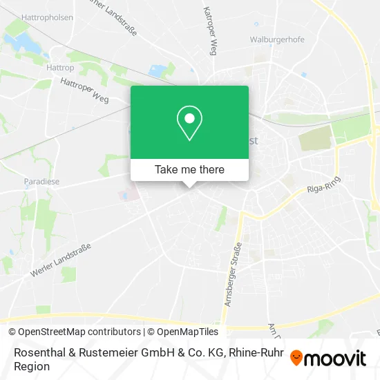 Rosenthal & Rustemeier GmbH & Co. KG map