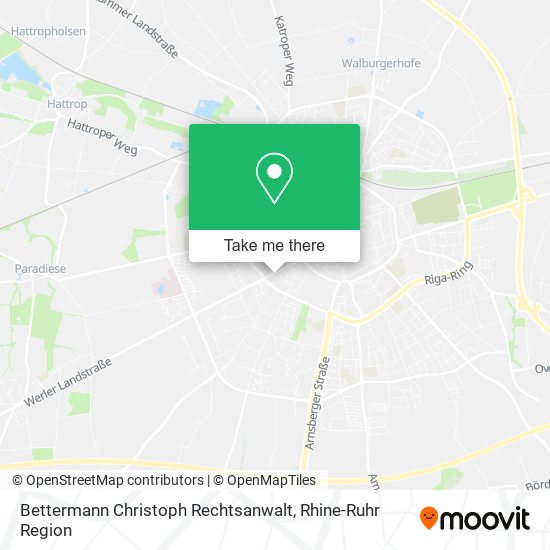 Bettermann Christoph Rechtsanwalt map