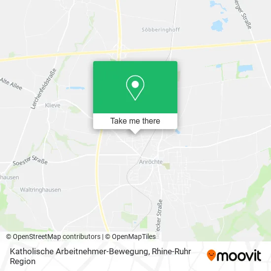 Карта Katholische Arbeitnehmer-Bewegung