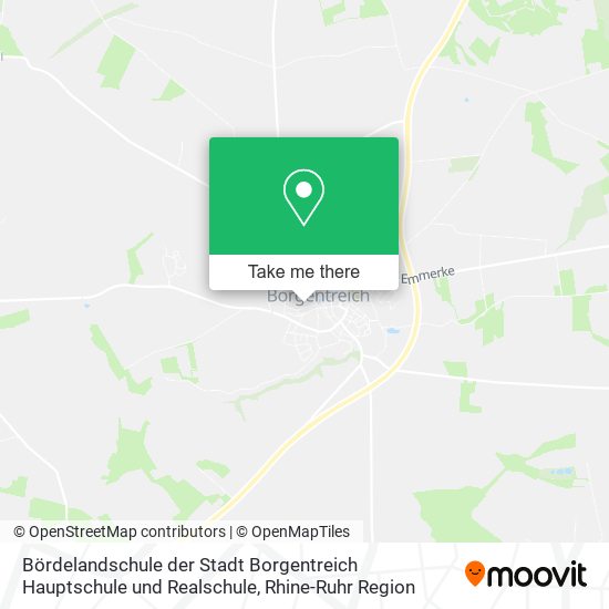 Bördelandschule der Stadt Borgentreich Hauptschule und Realschule map