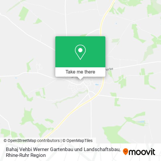 Карта Bahaj Vehbi Werner Gartenbau und Landschaftsbau