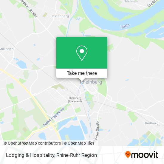 Lodging & Hospitality map