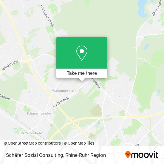 Карта Schäfer Sozial Consulting