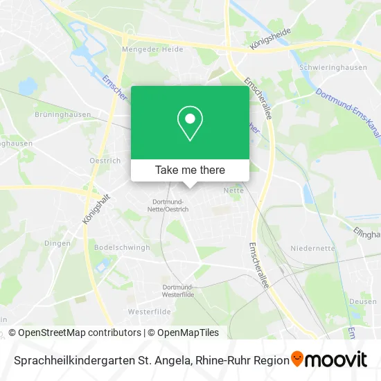 Sprachheilkindergarten St. Angela map