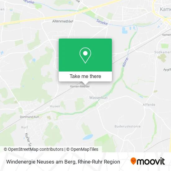 Карта Windenergie Neuses am Berg