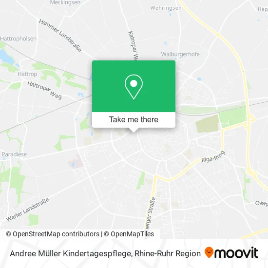 Карта Andree Müller Kindertagespflege
