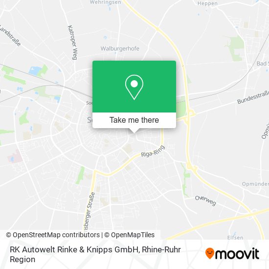 Карта RK Autowelt Rinke & Knipps GmbH