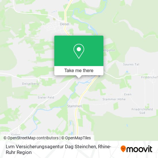 Lvm Versicherungsagentur Dag Steinchen map