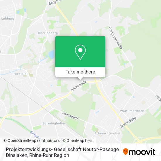 Карта Projektentwicklungs- Gesellschaft Neutor-Passage Dinslaken