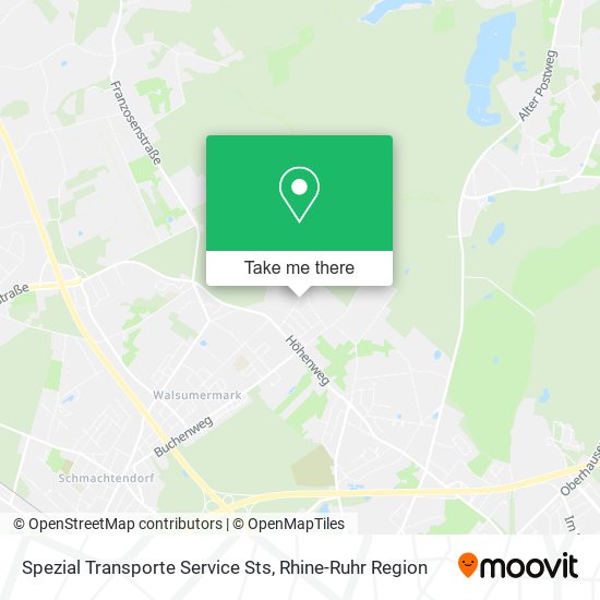 Spezial Transporte Service Sts map