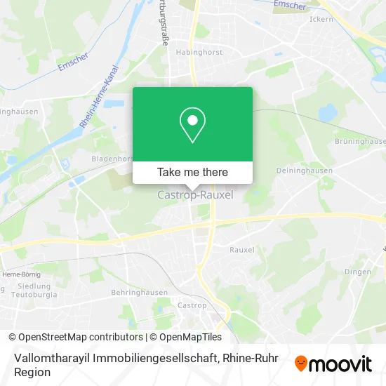 Карта Vallomtharayil Immobiliengesellschaft
