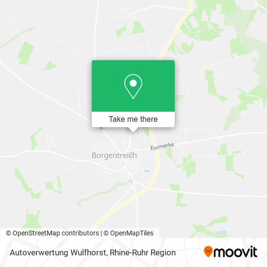 Карта Autoverwertung Wulfhorst