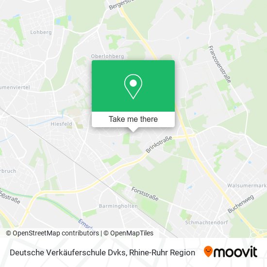 Deutsche Verkäuferschule Dvks map