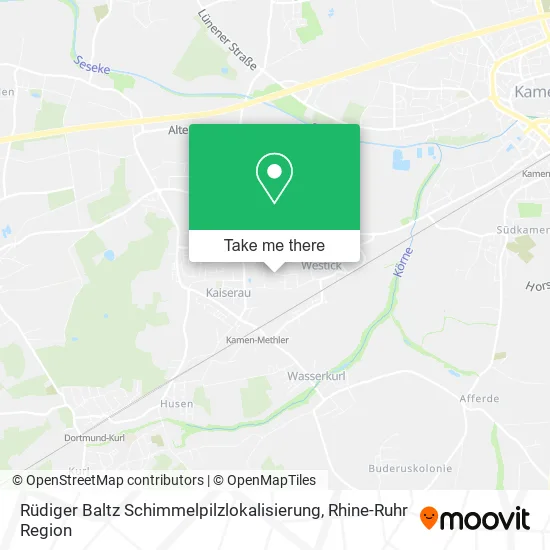 Карта Rüdiger Baltz Schimmelpilzlokalisierung
