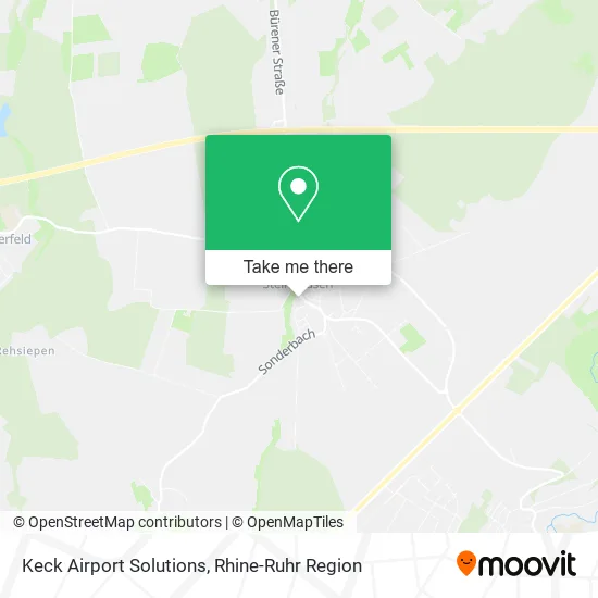 Карта Keck Airport Solutions