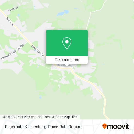 Pilgercafe Kleinenberg map
