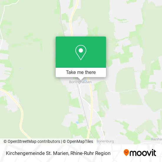 Kirchengemeinde St. Marien map