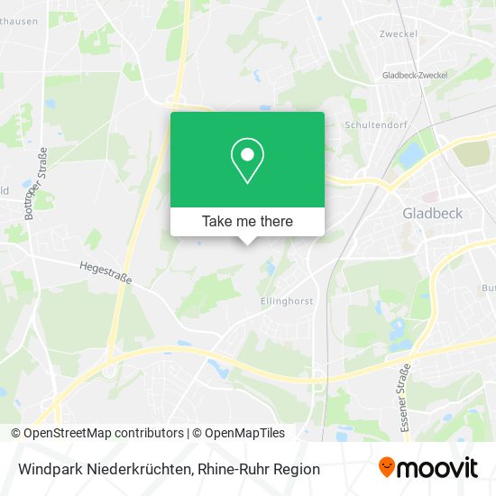 Windpark Niederkrüchten map