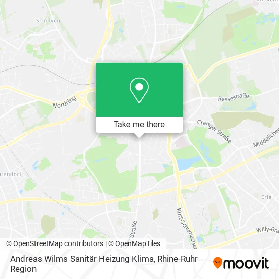 Карта Andreas Wilms Sanitär Heizung Klima