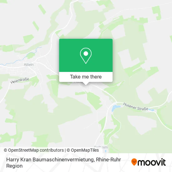 Карта Harry Kran Baumaschinenvermietung