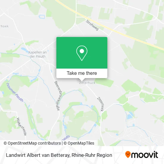 Карта Landwirt Albert van Betteray