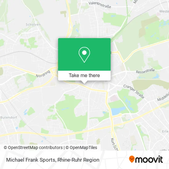 Карта Michael Frank Sports