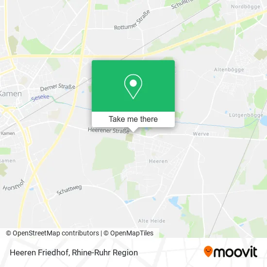 Карта Heeren Friedhof