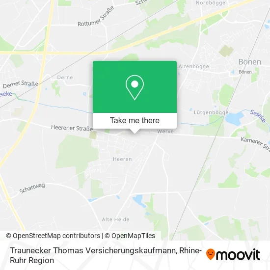 Карта Traunecker Thomas Versicherungskaufmann