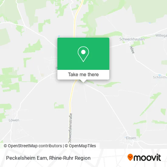 Карта Peckelsheim Eam