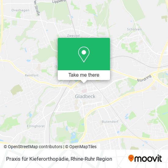 Praxis für Kieferorthopädie map