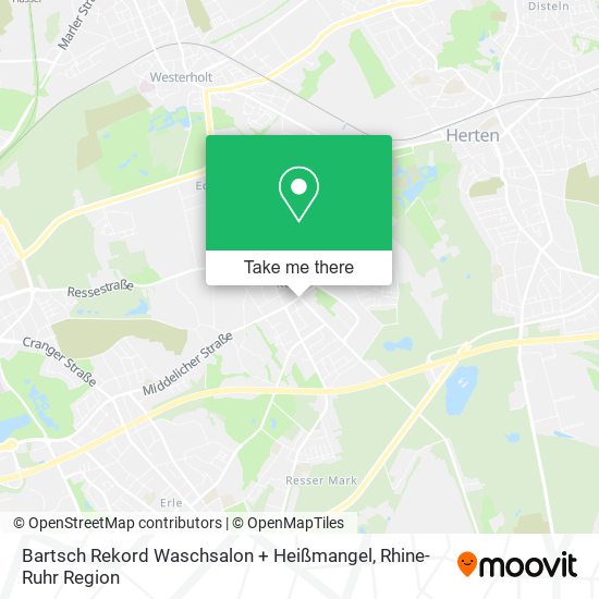 Bartsch Rekord Waschsalon + Heißmangel map