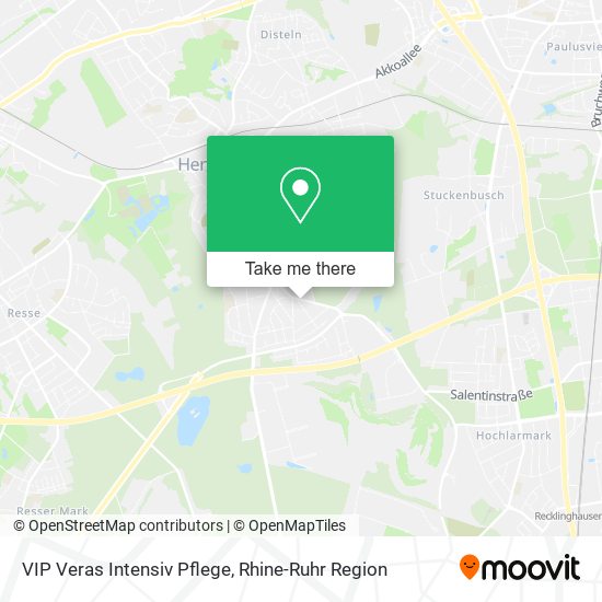 VIP Veras Intensiv Pflege map