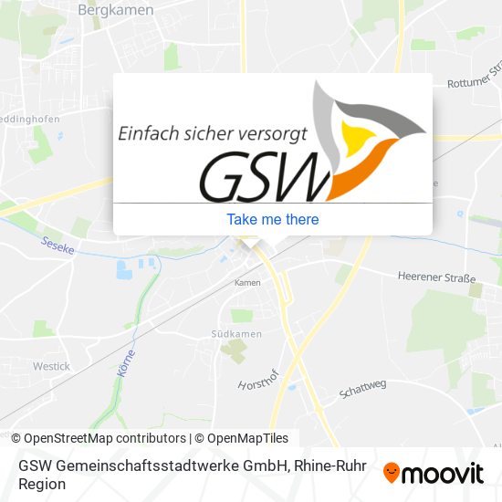 GSW Gemeinschaftsstadtwerke GmbH map