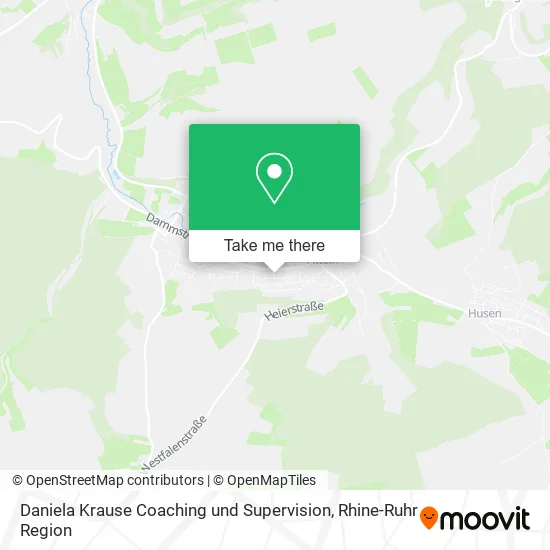 Карта Daniela Krause Coaching und Supervision